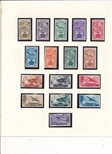 ITALIENSKE KOLONIER FELLESUTGAVE x Mi 37-52, 1933 50års jubileum for Eritrea (€ 220 for x)