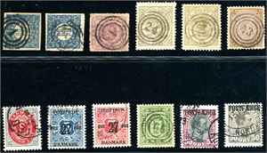 Denmark. A collection to 1993 in a Leuchtturmalbum.
