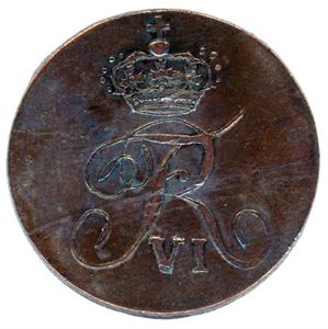 2 skilling Courant 1810 med rosetter. 4 - H 5, NM 5. 01