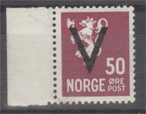 NK 272 ** 50 øre V m/VM