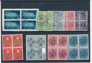 Nk 110-13, 325, 479-80 og 483-84 o. Alle i 4-blokker