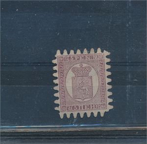 FINLAND (x) Facit 5cz  tynt, stripet papir