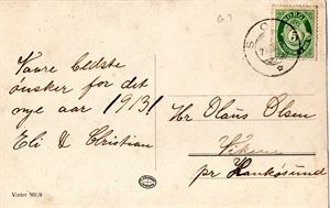 Postkort Vintermotiv