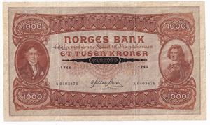 1000 kroner 1946 A.0403876