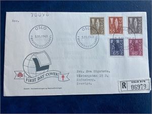 NK 518.523,526,527 og 528 Bruksmerker FDC