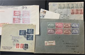 PORTUGAL/KOLONIER 5 brev inkl 3 til Norge.