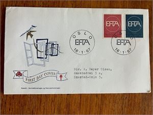 FDC Efta 1967