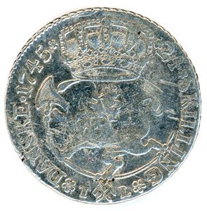 24 skilling 1745. 1-