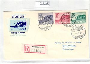 FDC Nk 445-47 vignett 5 (Grad 8)