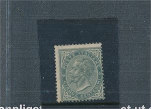 ITALIA x Mi 16, 1863 5c. Skjevt ned til høyre (€ 1600)