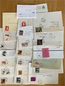 20 brev stemplet i Hordaland postnr. 5300-5397