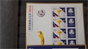 FRANKRIKE parti moderna block och häften inklusive bland annat Ryder Cup. Dessa ingår inte i abonnemand, svåra