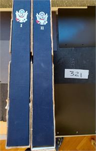 USA o samling i 2 Davo album med ark til 1976. Blandet kvalitet i starten.