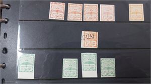 ARGENTINA omfattande dubblettsamling klassiskt-modernare i välfyllt visiralbum. Högt katalogvärde!