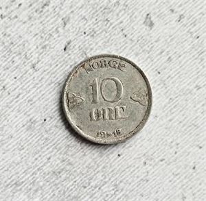 10 øre 1918 på 17