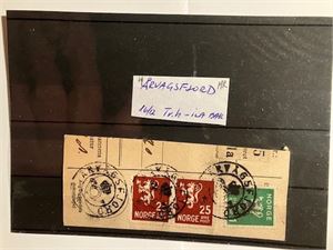 Kronet posthorn ÅRVÅGSFJORD