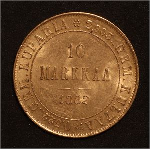 10 mark 1882. Kv.01