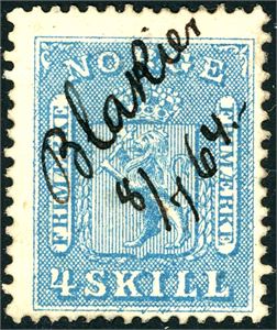 8. 4 skill, anert med håndskrvet stedsnavn "Blakier 8/7 64".