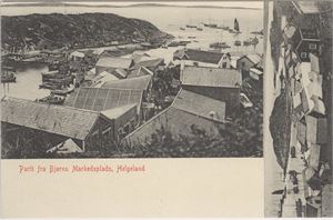 Helgeland, Parti fra Bjørns Markedsplads, helgeland (M.M.Lohne,180) UB småf.