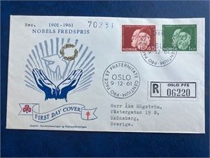 NK 504-05 Nobel FDC