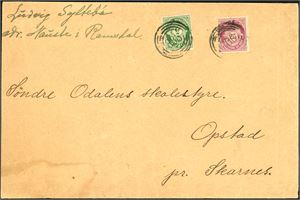 Over 100 norske brev fra perioden 1856 til 1970 i album. Flere fine innslag.