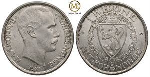 1 krone 1915 Haakon VII. Kv.0