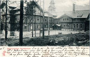 Postkort Holmenkollen sanatorium