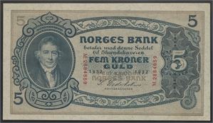 5 Kroner 1932 M Kv g01*