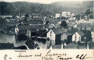 Postkort. Flekkefjord.