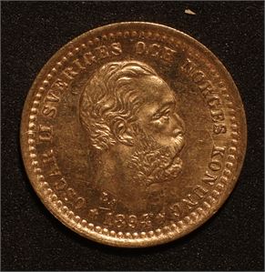 5 krone 1894. Kv.01