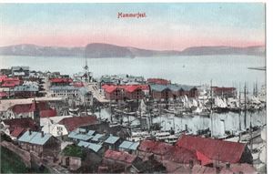 Postkort. Hammerfest..