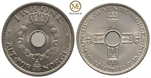 1 krone 1926 Haakon VII. Kv.0