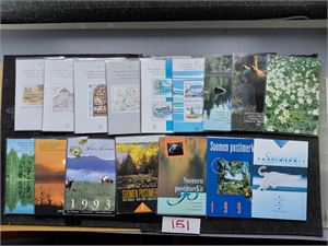 FINLAND - ÅRSSETT 1981-83 og 1985-97