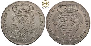 4 mark 1726 Frederik IV. Kv.1+
