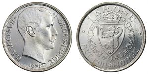 1 Krone 1910 Kv 0 (*)