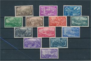 ITALIA x Mi 748-60, 1948 Revolusjonsjubileum (€ 600 for xx)