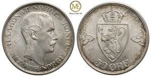 50 øre 1912 Haakon VII. Kv.0