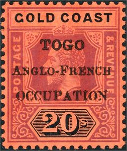 Togo. German colonies. Some stamps on two pages.
