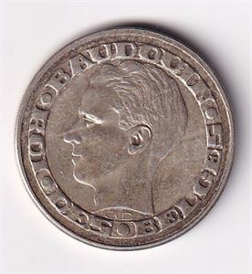 Belgia 50 franc 1958 Brussels World Fair  - 12 g 0,835 sølv