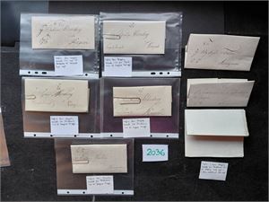 PREFRIM 8 brev til Kragerøe 1773-1803. Se beskrivelse på bidet
