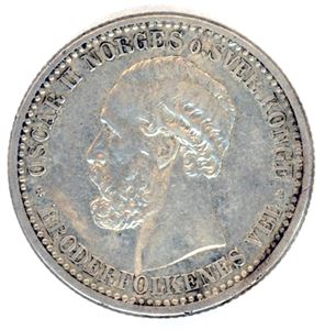 50 øre 1895. 1+