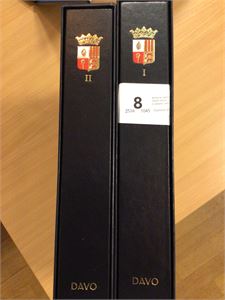 Andorra, Samling 1931-2017 i 2 flotte DAVO-album stemplet / ** /*   flere brukbare i starten.