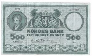 500 kroner 1973 A