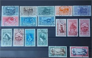 ITALIEN 1932 Mi 391-407 stpl. Garibaldi serien komplett 2.55L tunn, de dyra högvalörerna fina.