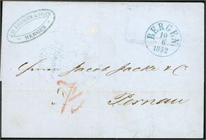 More than 40 letters from Norway and some other countries. From approx. 1850 to 1980. Also some FDC are included.