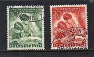 Berlin, AFA 80-81 Frimerkets dag, pent stemplet