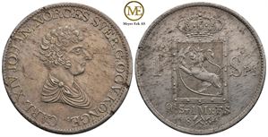 Speciedaler 1834 Carl XIV Johan. Kv.1+/01