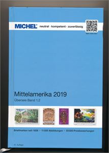 KATALOG MICHEL Mellomamerika 2019, nest siste utgave, som ny
