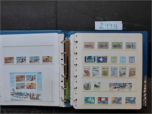 NEW ZEALAND xx masse merker og serier i perm 80-90-tallet. Verdier til $10. Ser veldig bra ut