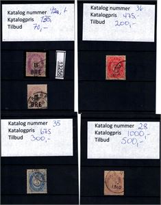 Ex Nk 28-92 o. Diverse merker fra nedlagt handler